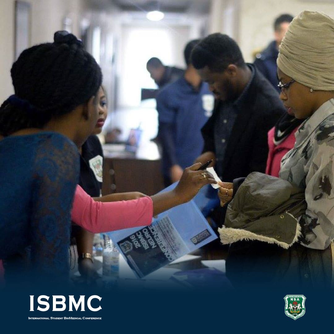 ISBMC name on conference materials